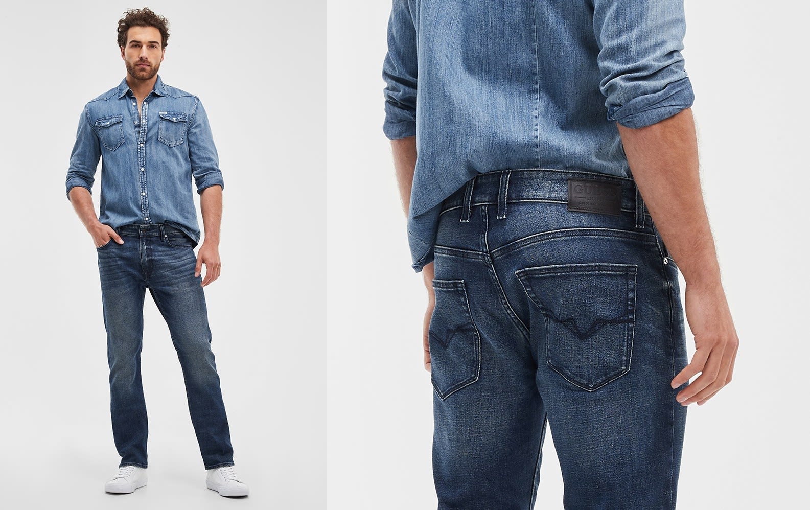Men s Denim Fit and Style Guide Find Your Perfect Fit GUESS CA